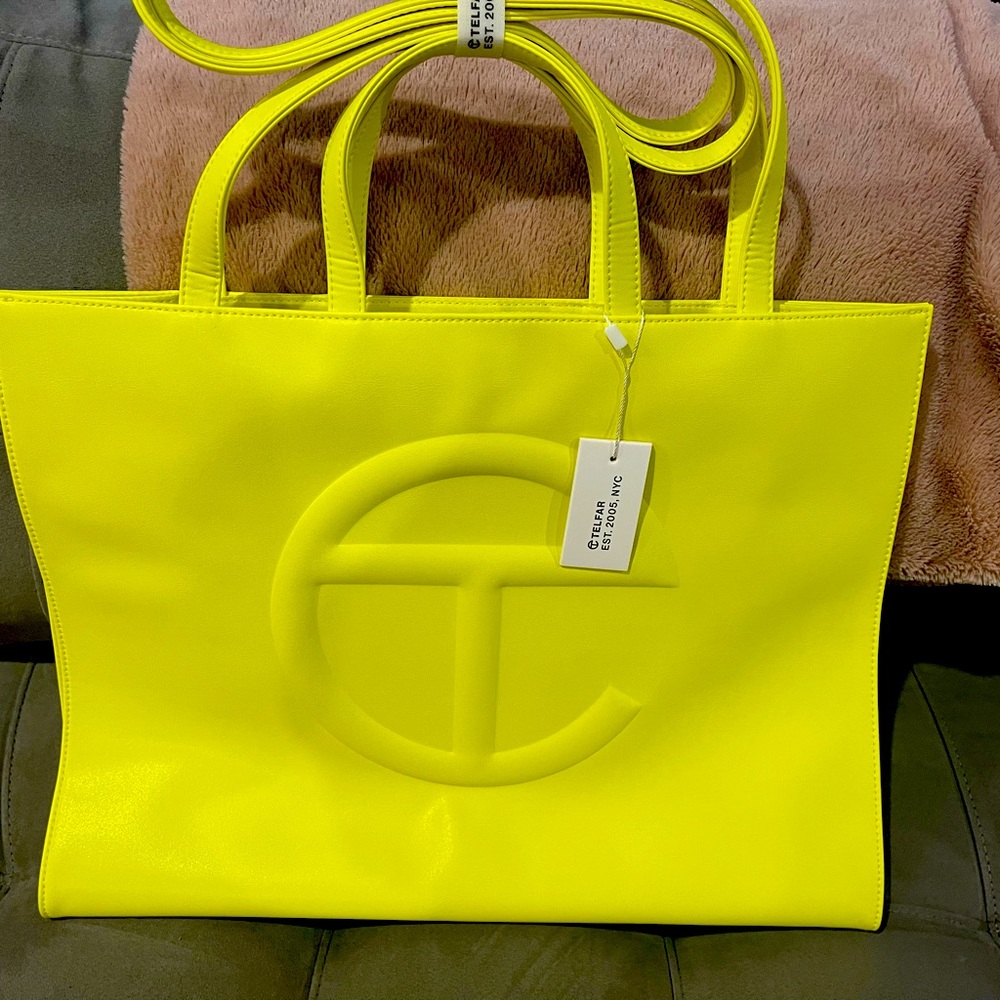 Large Shopping Bag - Highlighter